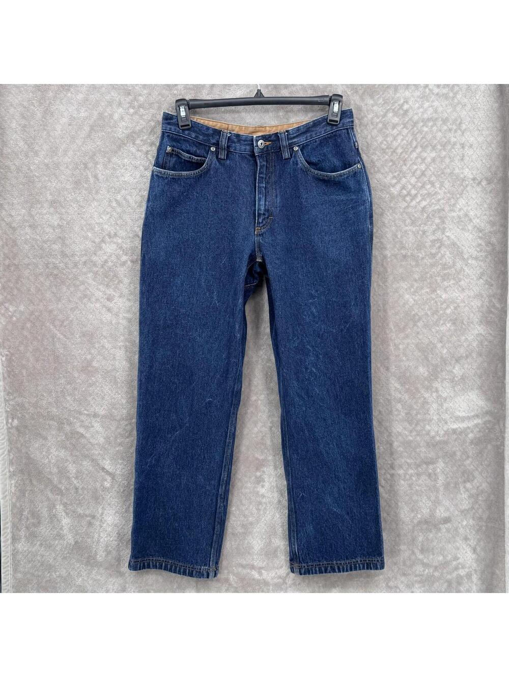 Duluth Trading Co Jeans Mens 33x30 Blue Regular Fit Straight Denim Medium Wash